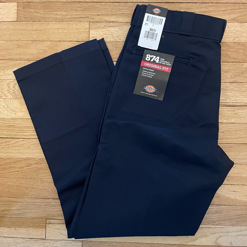 NWT Dickies, Original 874® Work Pants, 874DN, Size 36x31